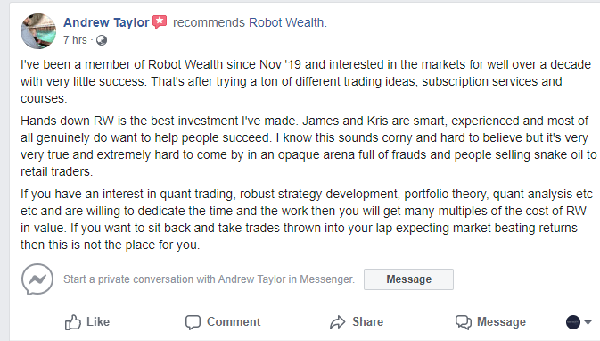 testimonials from past Bootcampers